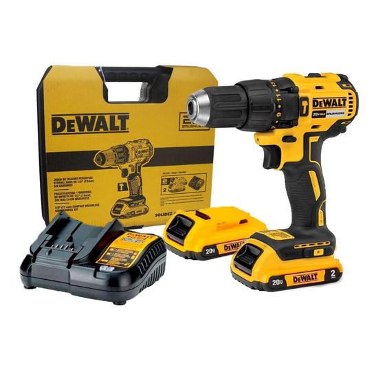 Imagem de Parafusadeira Furad Impacto 20v DCD778 1d2 Sem Fio Dewalt Brushless