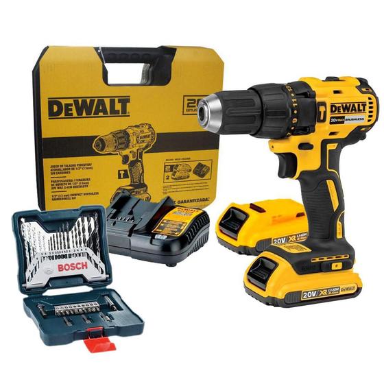 Imagem de Parafusadeira Furad Impacto 20V Dcd7781D2 Dewalt Brushless