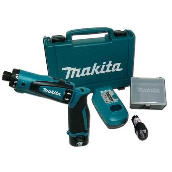 Imagem de Parafusadeira / Furadeira 1/4 Bat 7.2V Makita Df012Dsek