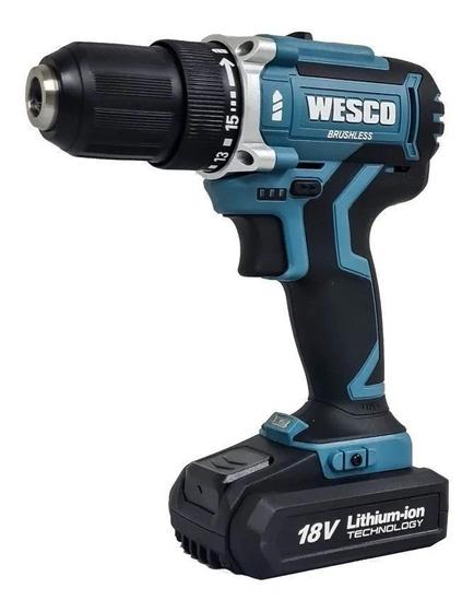 Imagem de Parafusadeira/Furadeira 13Mm-1/2 Ws2324 18V Brushless Wesco