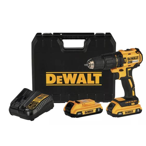 Imagem de Parafusadeira/Furadeira 20V Max Litio 2BAT 2AH DeWALT