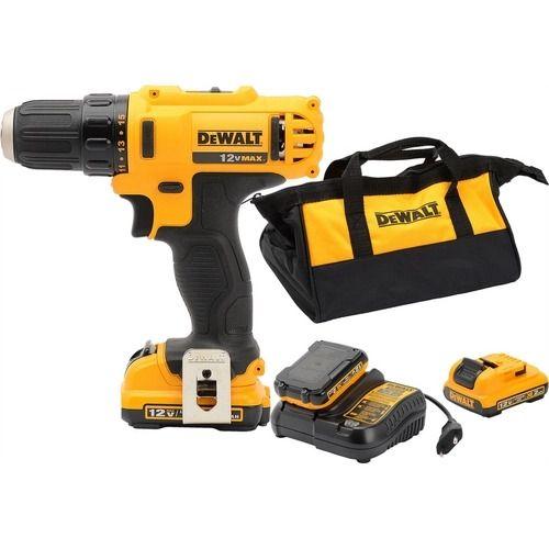 Imagem de Parafusadeira/furadeira 3/8" 12v 2.0 bivolt dcd710d2-br dewalt