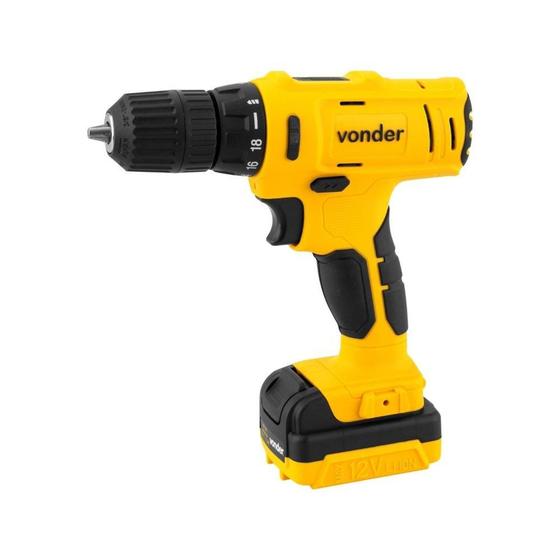 Parafusadeira/Furadeira a Bateria Vonder Pfv120 12V Bivolt Menor preço em Parafusadeira/Furadeira a Bateria Vonder Pfv120 12V Bivolt