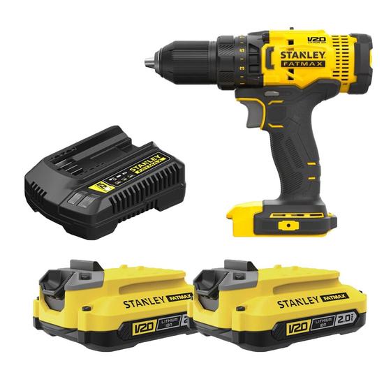 Parafusadeira Furadeira Bateria 20V SCD700 2 x 2ah Stanley Menor preço em Parafusadeira Furadeira Bateria 20V SCD700 2 x 2ah Stanley