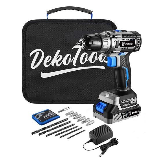 Parafusadeira/Furadeira Brushless com 2 Baterias 20V Li-Ion Menor preço em Parafusadeira/Furadeira Brushless com 2 Baterias 20V Li-Ion