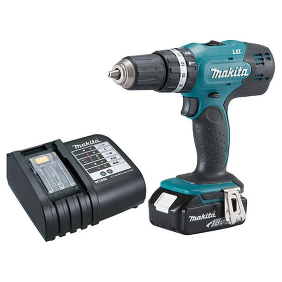 Imagem de Parafusadeira Furadeira de Impacto 1,5AH 18V Bivolt DHP453X10 Makita