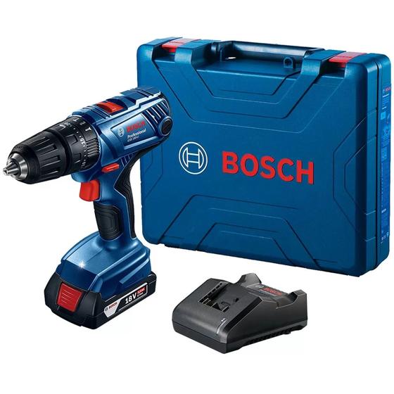 Imagem de Parafusadeira/Furadeira de Impacto a Bateria 18V Lítio 1/2 Pol. Bivolt  - BOSCH 8910