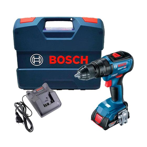 Parafusadeira Furadeira de Impacto Brushless 18V Bivolt GSB18V50 Heavy Duty Bosch Menor preço em Parafusadeira Furadeira de Impacto Brushless 18V Bivolt GSB18V50 Heavy Duty Bosch