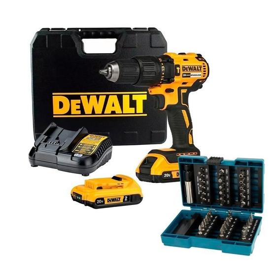 Imagem de Parafusadeira / Furadeira Impacto 1/2 Bateria 20V Dewalt