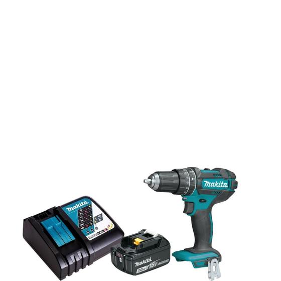 Imagem de Parafusadeira Furadeira Makita Profissional Dhp482 Bivolt