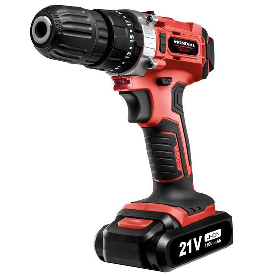 Parafusadeira Furadeira Martelete sem Fio 21v Mondial Pf-09m Bivolt Menor preço em Parafusadeira Furadeira Martelete sem Fio 21v Mondial Pf-09m Bivolt