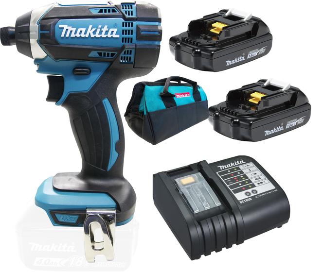 Imagem de Parafusadeira Impacto 18v Makita Dtd152 C/2 Baterias E Bolsa