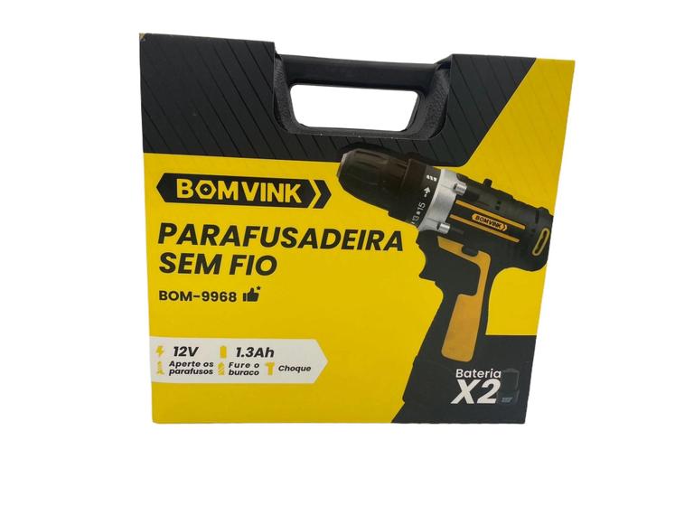 Imagem de Parafusadeira Sem Fio Bomvink Bom-9968
