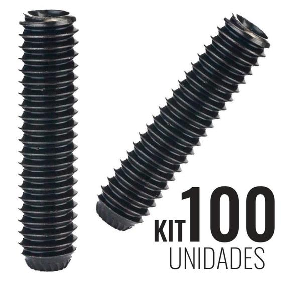 Imagem de Parafuso Allen 4 X 16 MM s/ Cabeça Sextavado Interno Kit 100 Unidades PA225040161A TELLEP