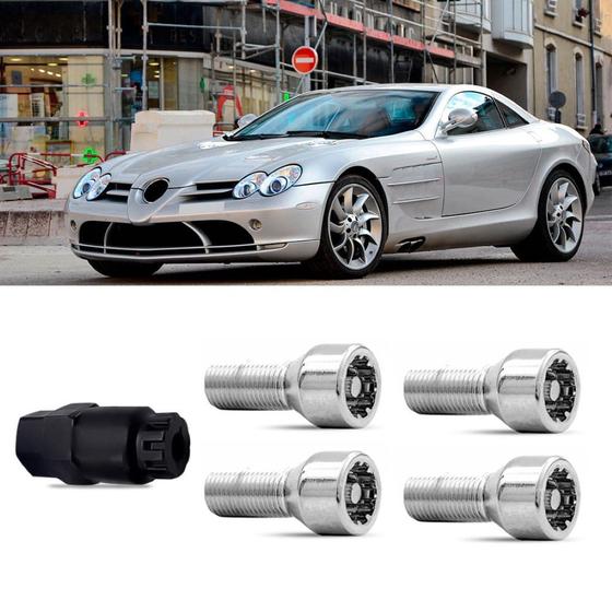 Imagem de Parafuso Antifurto Roubo Roda Mercedes SLR