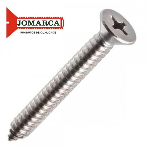 Imagem de Parafuso Auto Atarraxante Inox Chata Philips Jomarca 4,2 X 19Mm . / Kit C/ 2 Centos