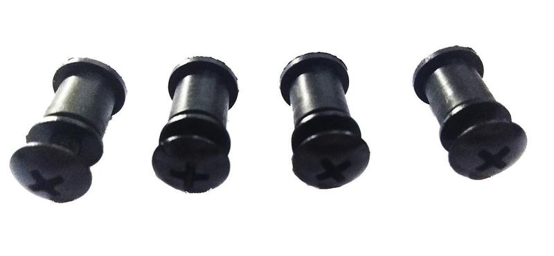 Imagem de Parafuso Com Bucha Bolha Sahara Nx350 Philips Preto Kit 4