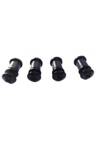 Imagem de Parafuso Com Bucha Bolha Tenere 250 Philips Preto Kit 4