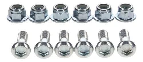 Imagem de Parafuso Coroa Prox - Kit Com 6 Pcs. M8X25 (Parafusos E Porcas)