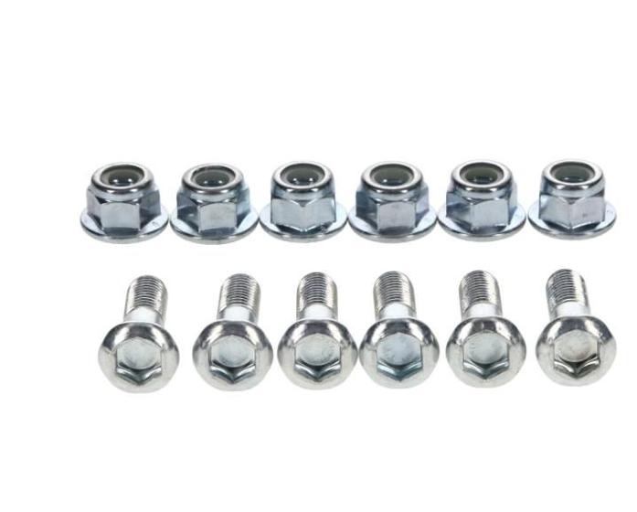Imagem de Parafuso Coroa Prox - Kit Com 6 Pcs. M8X25 (Parafusos E Porcas)