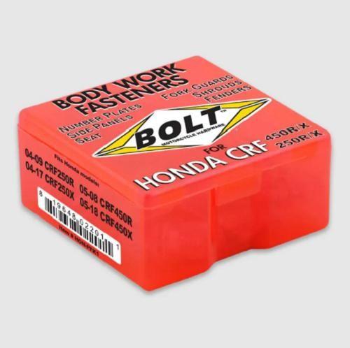 Imagem de Parafuso Kit Plastico Bolt Crf 250 04/09 + Crf 450 05/08 + Crfx 250 04/17 + Crfx 450 05/18