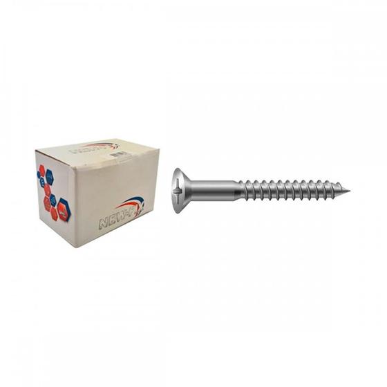 Imagem de Parafuso Madeira Philips Nfix 2,5X 16 ./ Kit Com 5 Centos
