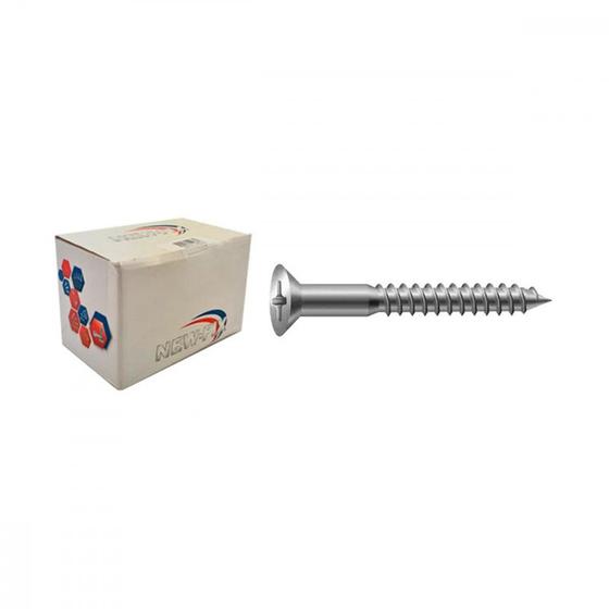 Imagem de Parafuso Madeira Philips Nfix 3,2X 22 . / Kit C/ 5 Centos