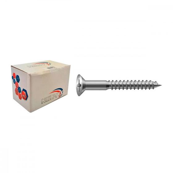 Imagem de Parafuso Madeira Philips Nfix 4,8X 50 ./ Kit Com 2 Centos