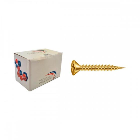 Imagem de Parafuso New Fix Chip Mov.Ch 6,0 X 45 ./ Kit Com 2 Centos