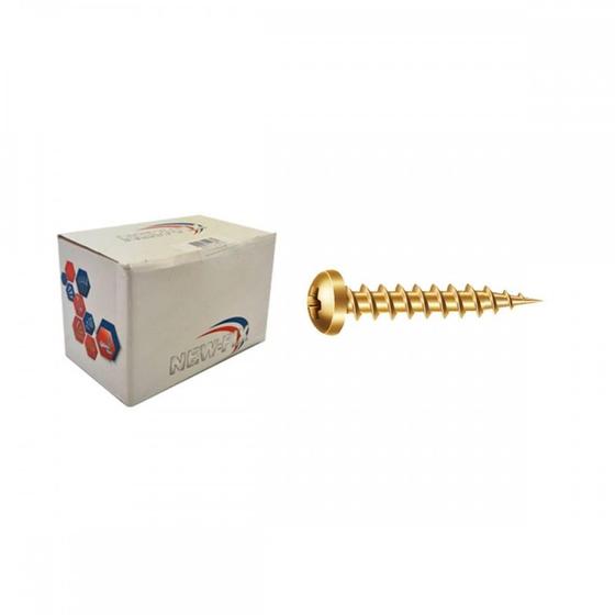 Imagem de Parafuso New Fix Chip Pan 3,0 X 10 - Kit C/5 Centos