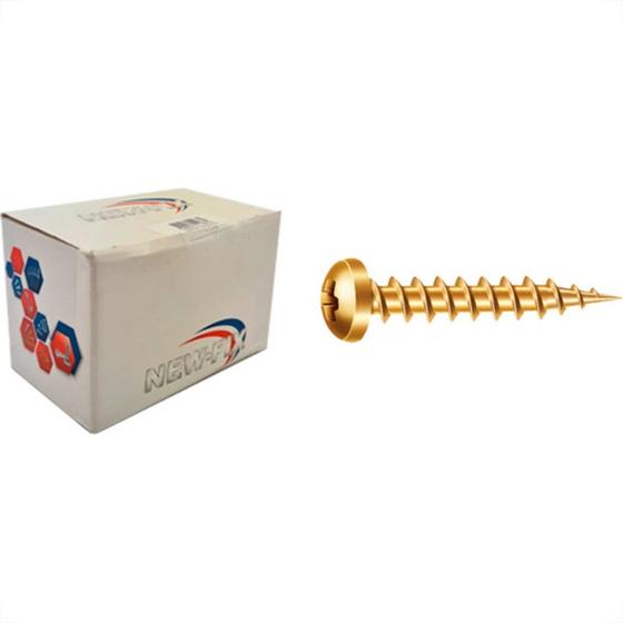 Imagem de Parafuso New Fix Chip Pan 4,0 X 12 - Kit C/5 Centos