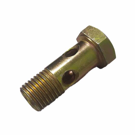 Imagem de Parafuso Oco Milímetro 12mm Fio 1.5 com 04 Furos