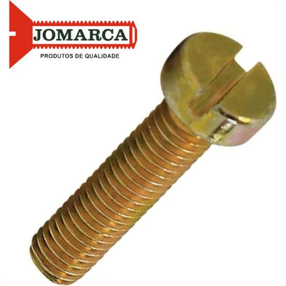 Imagem de Parafuso Rosca Metrica Cilindrica Fenda Jomarca - 5 X 45Mm - Kit C/2 Centos