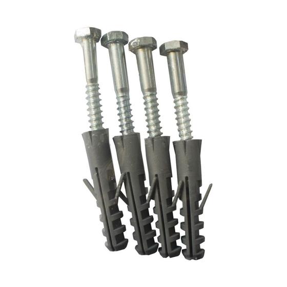 Imagem de Parafuso Sextavado com Bucha 1/4x60mm 4 Unidades Proind