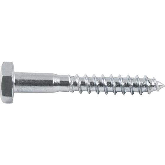 Imagem de Parafuso Sextavado Rosca Soberba 1/4'' x 45 mm Cartela com 4 peças Vonder