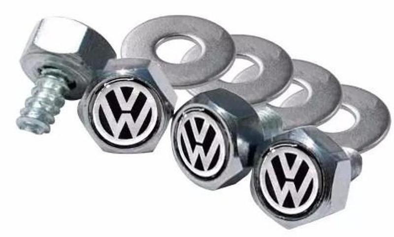 Imagem de Parafusos De Placa Logomarca Emblema Volkswagen