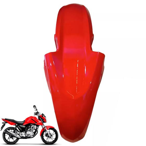 Imagem de Paralama Dianteiro Cg Fan 160 2016 Vermelho Original Honda