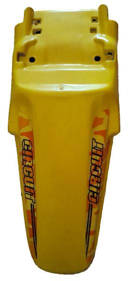 Imagem de Paralama Traseiro Universal Circuit Amarelo (Exposto)