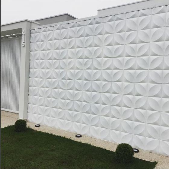 Imagem de Parede 3d Decorar Para Áreas Externas Kit C/ 18 Placas
