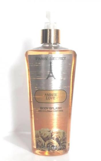 Imagem de Paris' secret body splash amber love 250ml