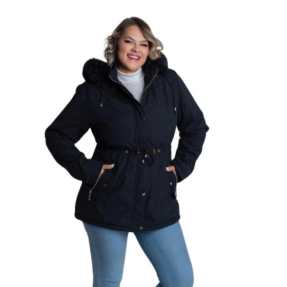 Parka Feminina Sarja Outono Inverno Neve Frio Intenso Gresco