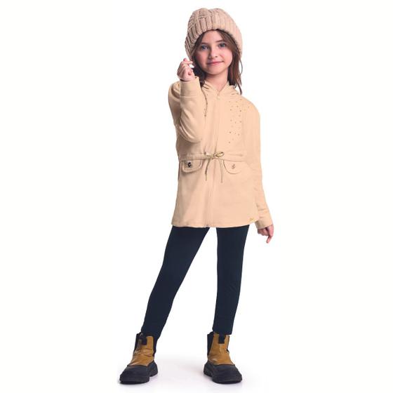 Imagem de Parka Infantil Menina Molecotton Felpado