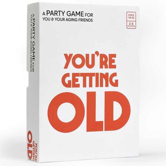Imagem de Party Card Game Vango You 're Getting Old for Aging Millennials