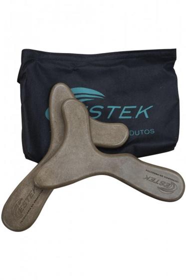 Imagem de Pás de Manejo para Massagem Facial e Corporal Ultra Premium Estek - Com 2 Unidades