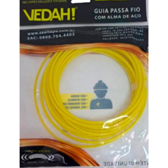 Imagem de Passa Fio Nylon Com Alma De Aço 10MTS 98909649764 VEDAH