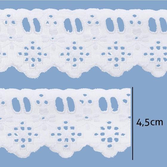Imagem de Passa Fita de Algodao Luli 112209 4,5cm 13,70M