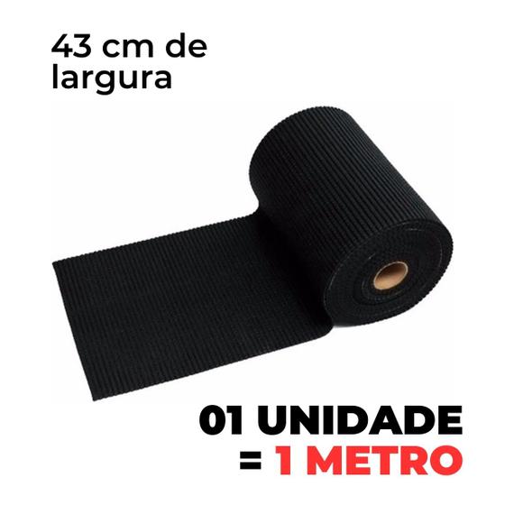 Imagem de Passadeira Emborrachada Soft Metro 43cm Larg. Antiderrapante