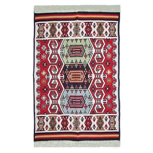 Imagem de Passadeira Turco Kilim Dupla Face - 80x300cm - Passadeiras de Qualidade Premium para Interiores - Beleza Clássica!