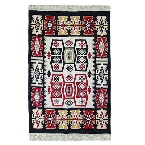 Imagem de Passadeira Turco Kilim Dupla Face - 80x300cm - Passadeiras de Qualidade Premium para Interiores - Beleza Clássica!