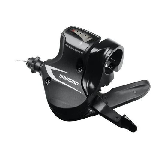 Imagem de Passador de machas  alavanca rapd fire shimano acera m360 sem manete 3x8v preto 